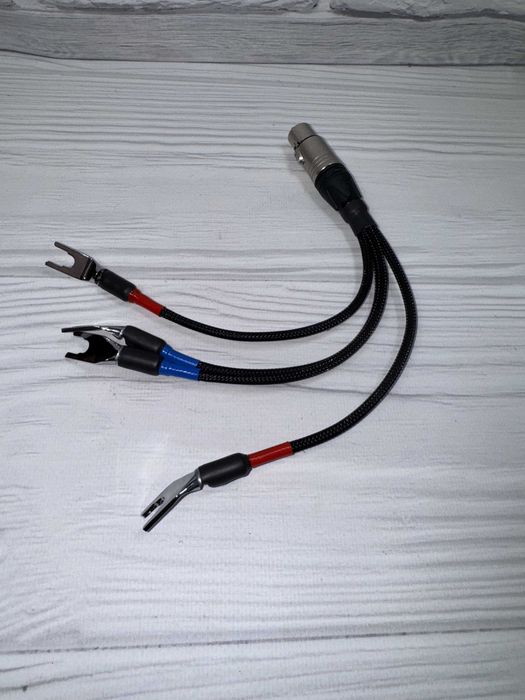 Adaptador de auscultadores XLR para 2 garfos (Y) Meze