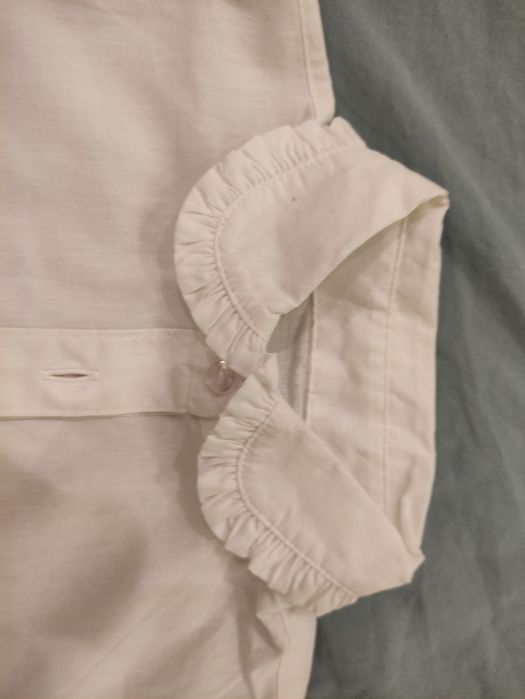 Koszula biała dziewczęca r.104