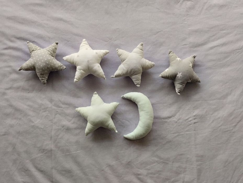 Zawieszki hand made na girlandę do pokoju dziecka