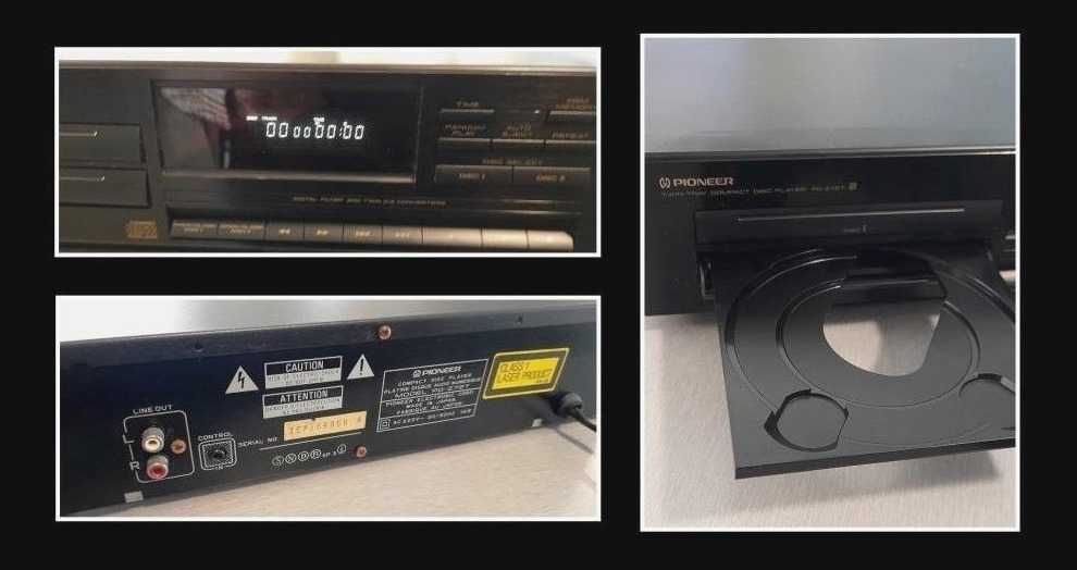 Leitor Duplo CD's - 'Pioneer'