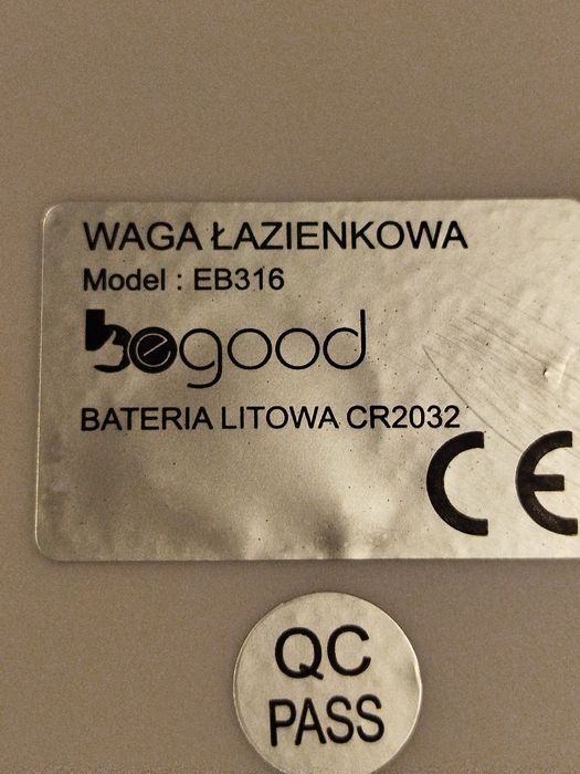 Begood waga łazienkowa