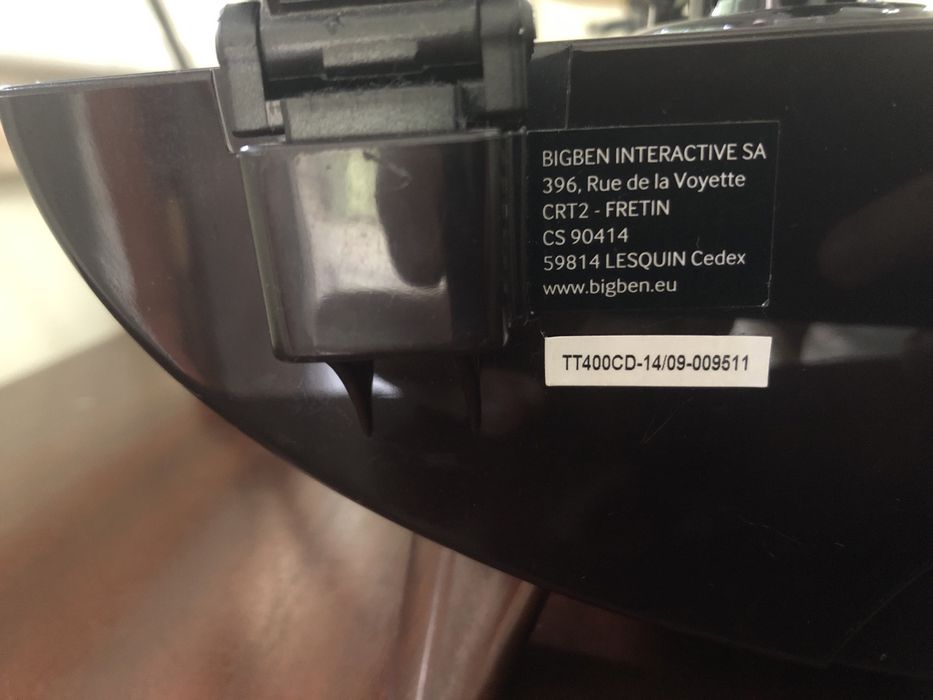 Gira-discos Thomson tt400 com cd,usb,fm