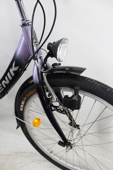 Aluminiowy rower dziecięcy "ENIK" Koła 24'' 3 BIEGI