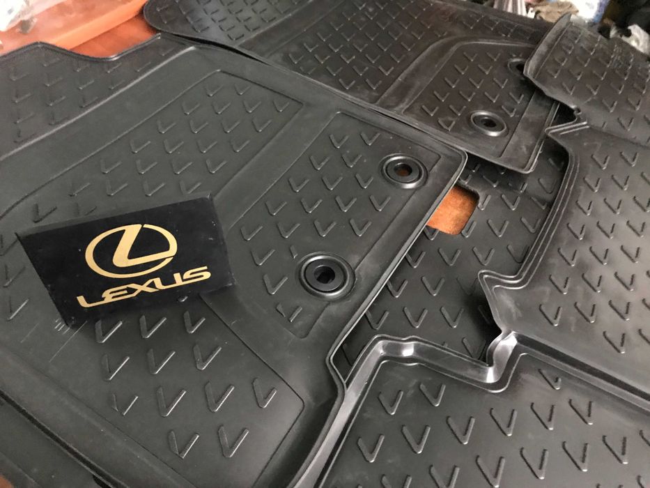 Новые! LEXUS LX-570\450D Оригинальные резиновые Коврики новые JAPAN