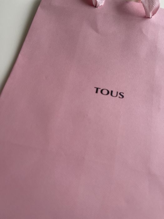 Tous różowa torebka prezentowa papierowa 20/25