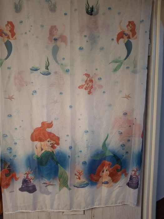 Zestaw dużych firan Disney – Nemo, Syrenka, Puchatek | Szer. 3m+ | Jak