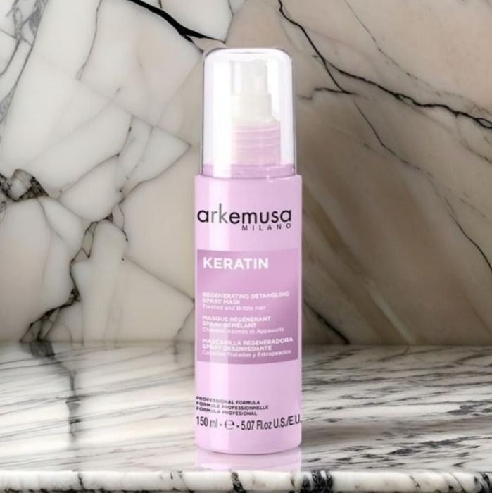 ARKEMUSA Keratin – Profesjonalna Maska w Sprayu z Keratyną 150ml