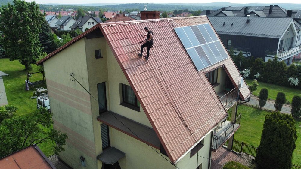 Malowanie dachów 10 lat gwarancji