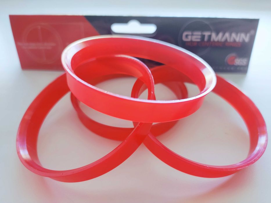 Центрувальні кільця для дисків, ALUMINIUM, Термопластик, ВСІ РОЗМІРИ