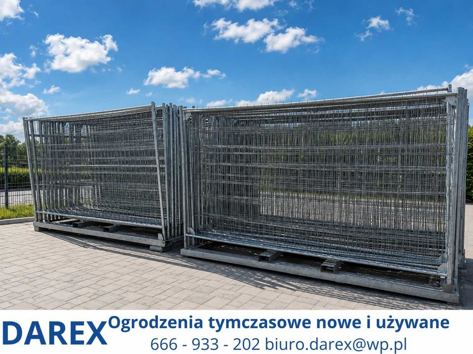 Ogrodzenie tymczasowe budowlane panele ażurowe, siatki, płoty 27,99 zł