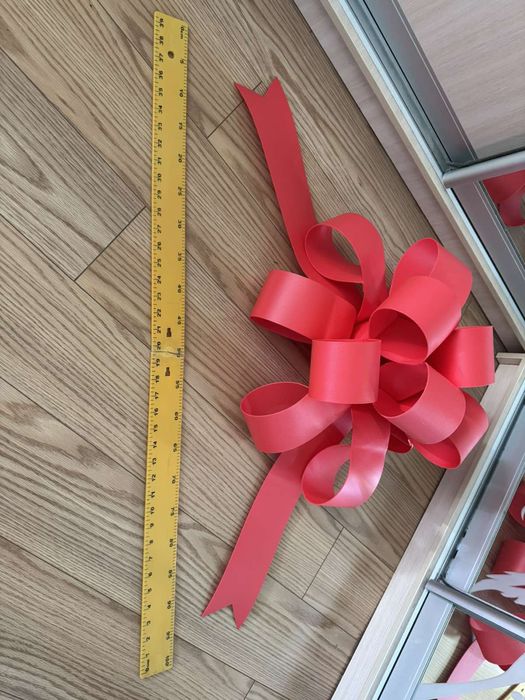 Бант на автомобіль, бантик на машину, бант на двері, подарунковий бант