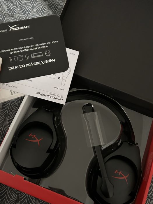 Ігрові навушники HyperX Cloud Stinger Black
