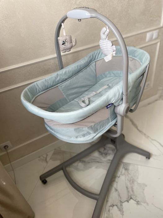 дитяче ліжечко колиска шезлонг Chicco Baby Hug Air 4 в 1