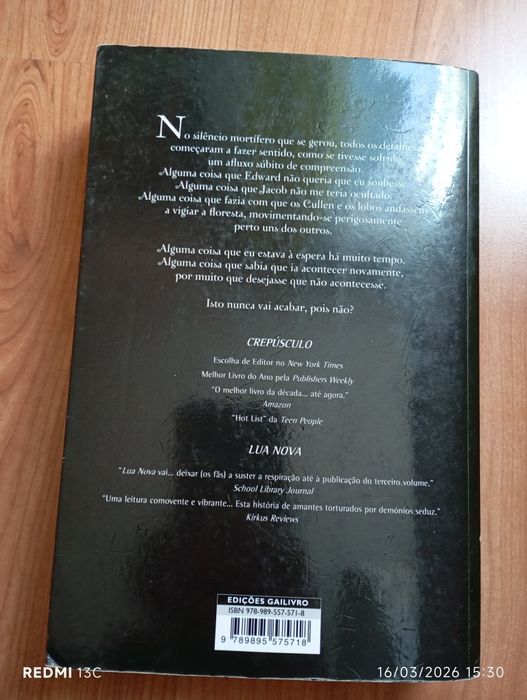Livro  "eclipse"