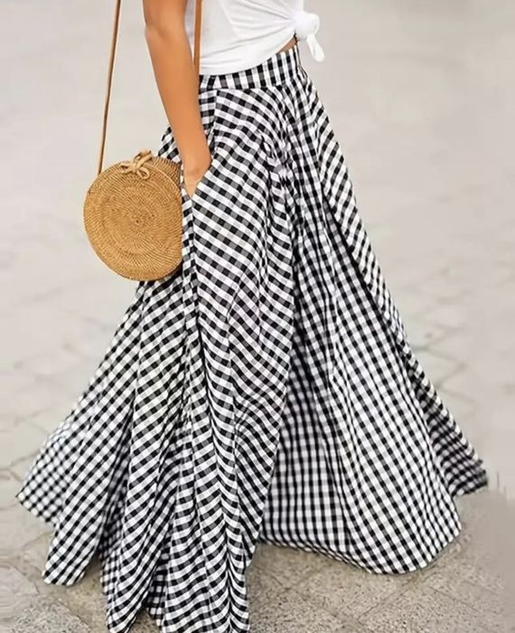 Стильна довга спідниця 48-50 р.