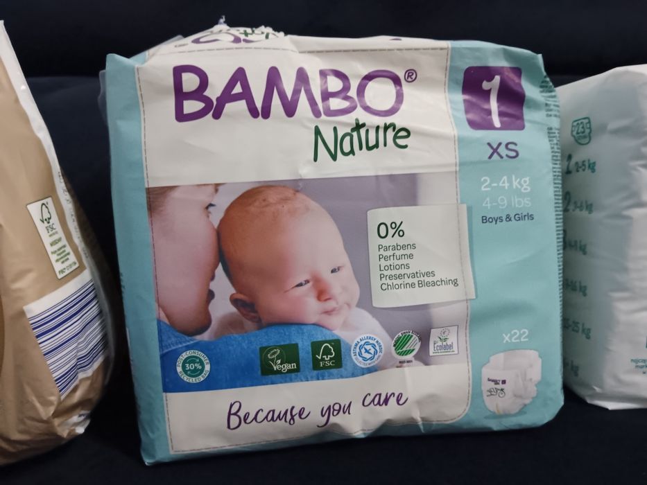 Pampersy 1rożne rodzaje