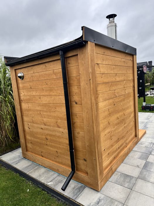 Sauna ogrodowa ocieplona dostawa cały kraj montaż  na miejscu