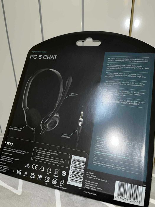 Słuchawki nauszne EPOS PC 5 Chat