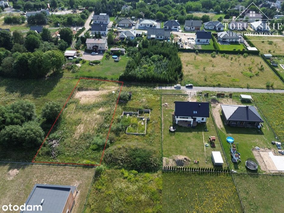 Działka budowlana w Grębocinie 1300m2