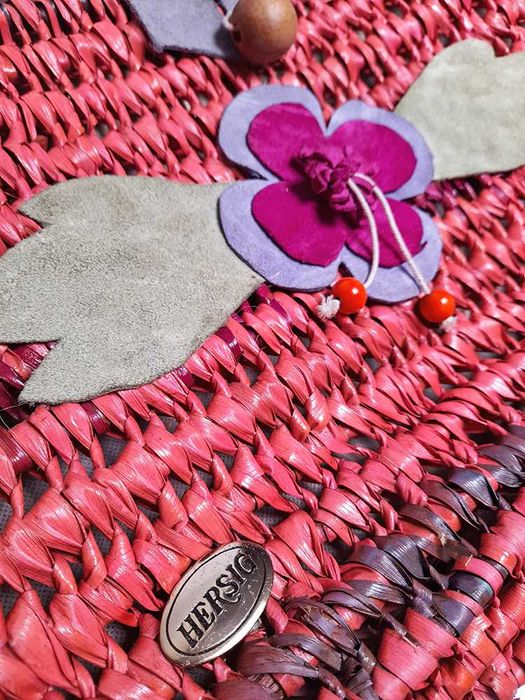Mala Saco Mão Ombro Colorida Flor Praia Novo