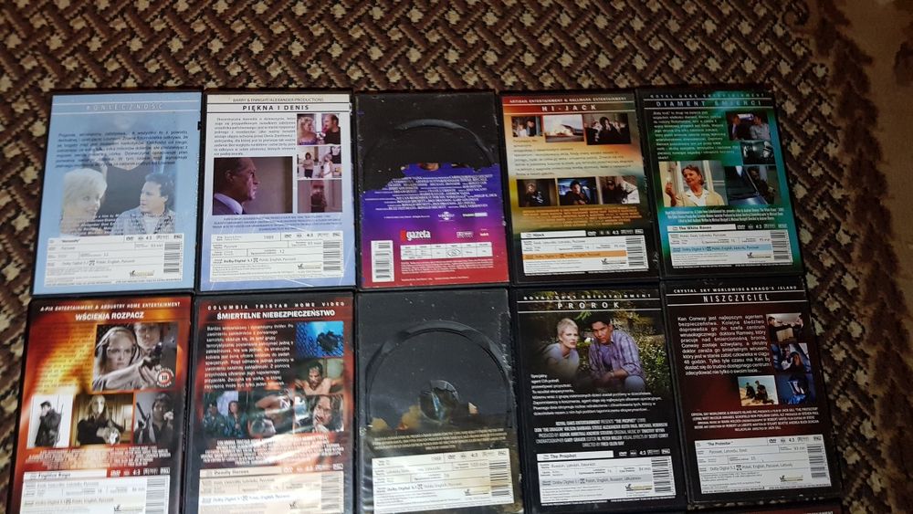Stare dobre filmy na Płytach DVD 15szt.
