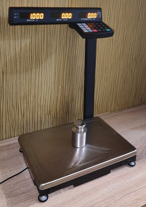 Весы МК-15.2 ТВ22 до 15 кг, клавиатура вверху