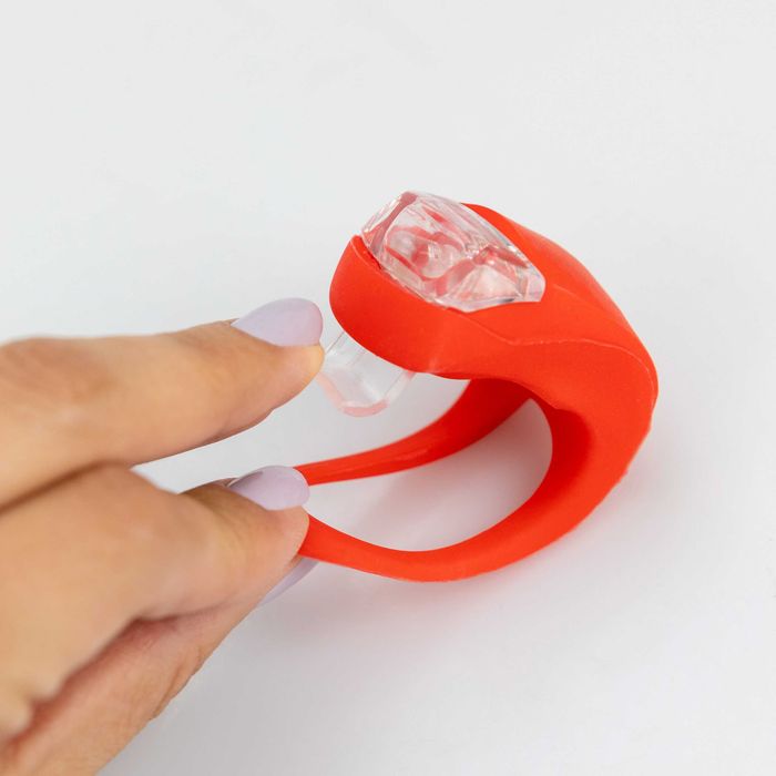 Lampki LED rowerowe 2 szt światełka bezpieczeństwa rower