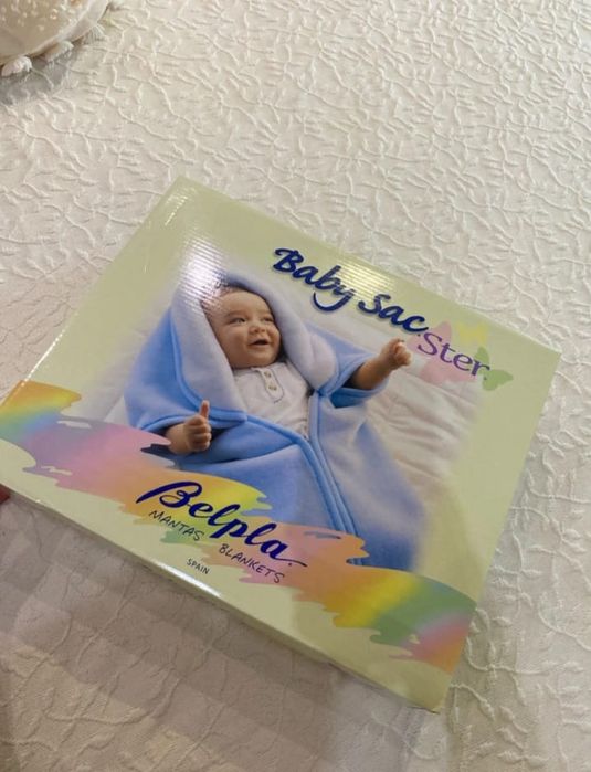 Baby sac ster 637/Saco manta para bebé menina