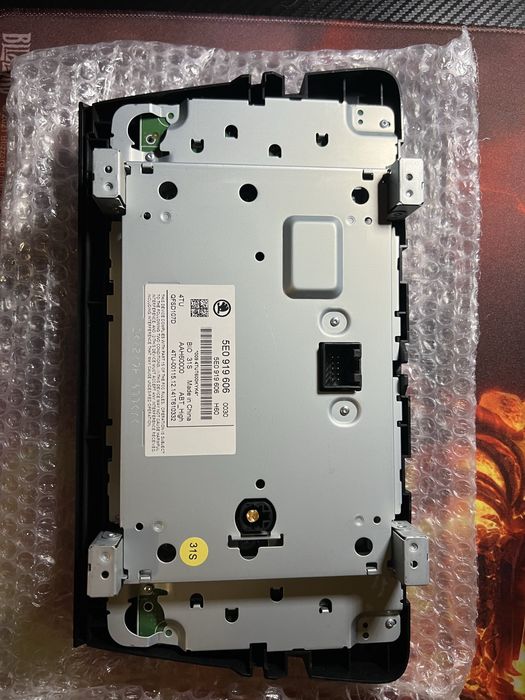 Штатна магнітола шкода А7