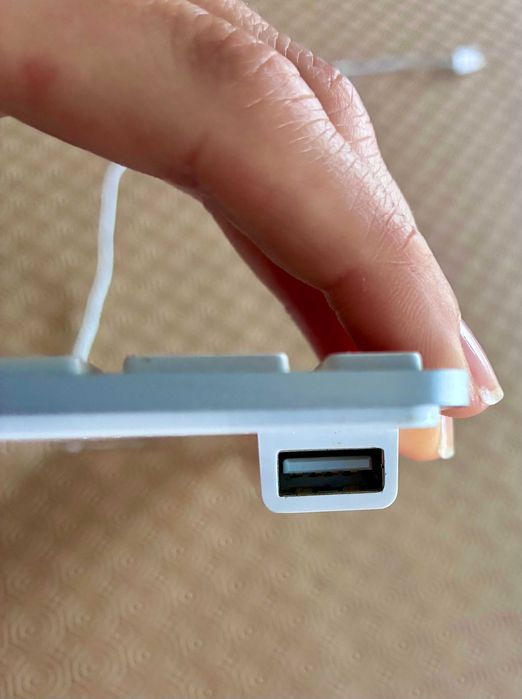 Teclado Apple Extended Keyboard original com fio + teclado numérico