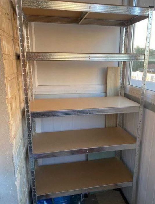 Якісний, міцний стелаж металевий оцинкований Стеллажи етажерка