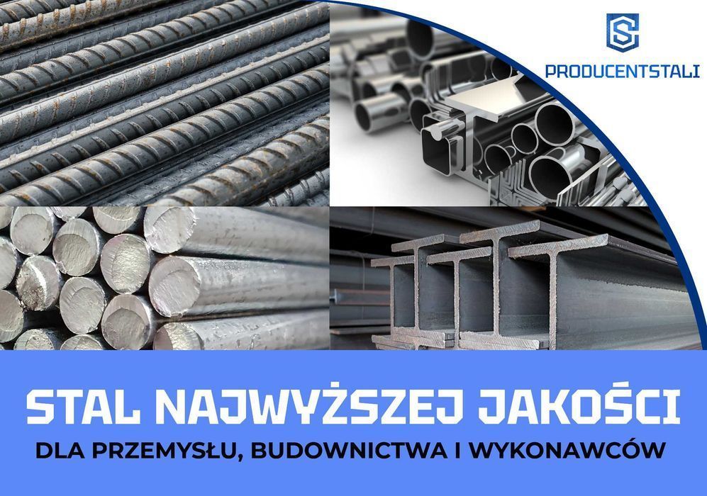 Sprzedaż stali | Pręty zbrojeniowe profile blachy rury | na wymiar