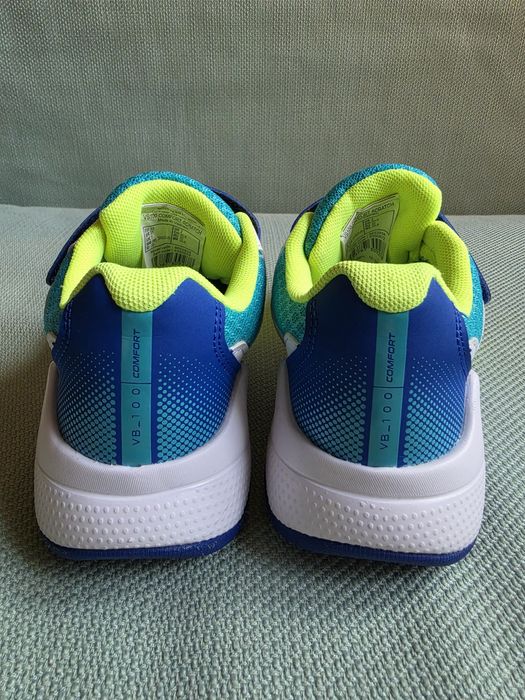 Buty dziecięce na WF halówki Decathlon Allsix VS100 Confort Junior na rzepy r.33