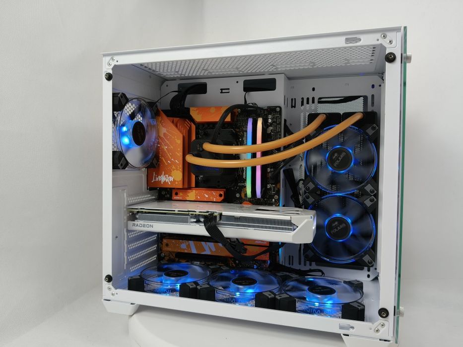 Komputer Gamingowy Ryzen 5 7500, RX 9060 XT 16 GB, 32 GB,SSD,Win 11