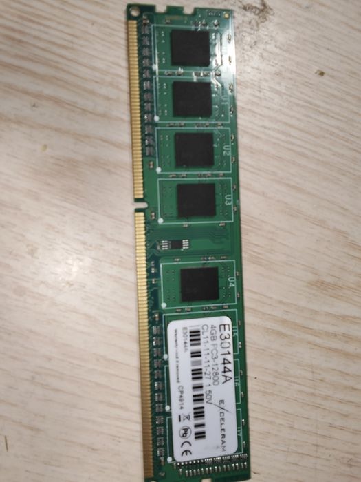 Оперативна пам'ять DDR3 extelegram на 4 ГБ, 1,5v