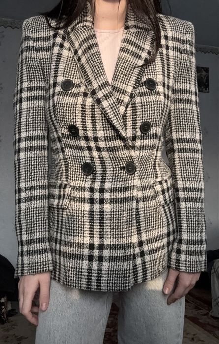 Твідовий піджак ZARA