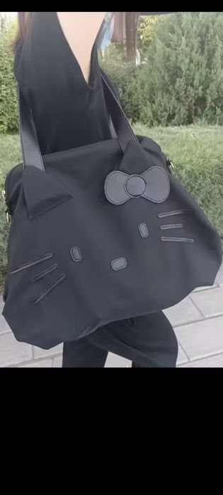 Hit duża pojemna torebka bag torba  sport podróż trening Hello Kitty