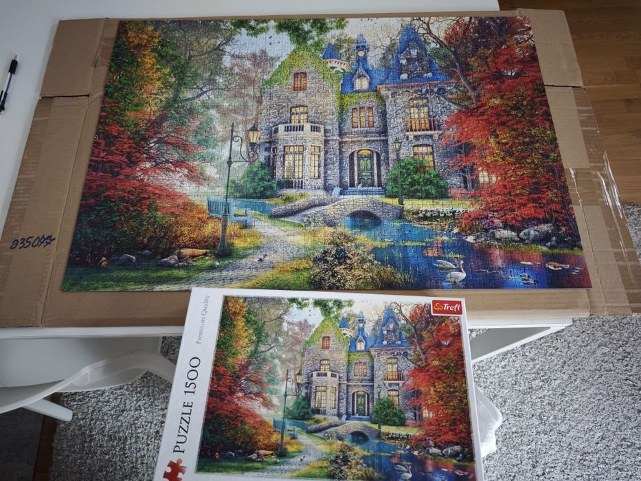 Puzzle 1500 elementów