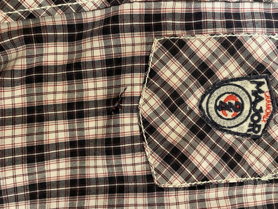 Camisa xadre menino Sergent Major