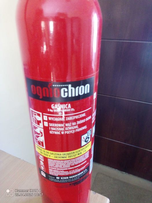 gaśnica śniegowa 5 kg