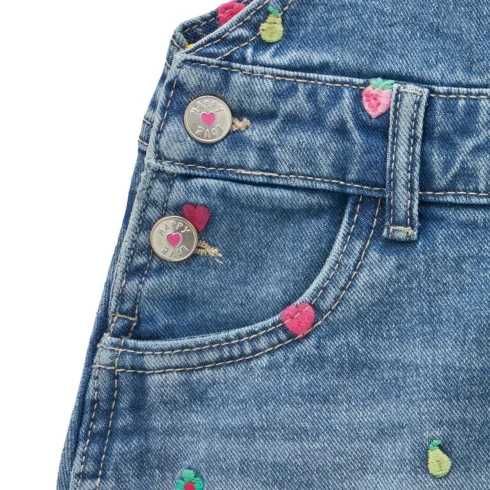 Джинсовий сарафан спідниця Blukids Better Cotton Funny Summer для дівчинки 134 140