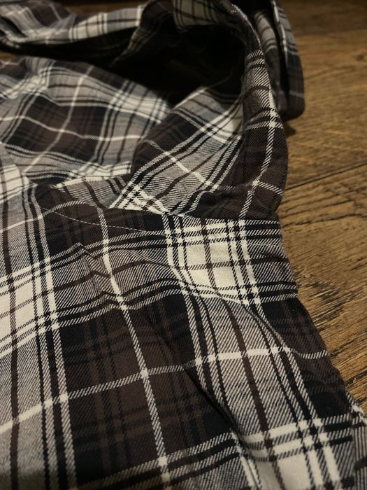 Мужская рубашка в клетку Rover & Lakes большой размер XXL 45/46