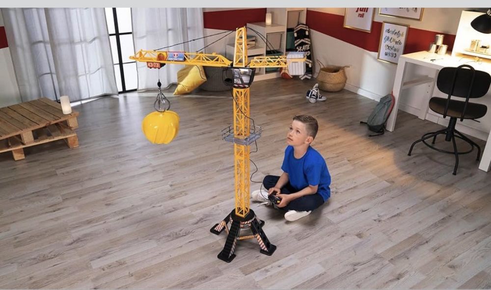 Mega dźwig:120 cm bob budowniczy zabawka OKAZJA
