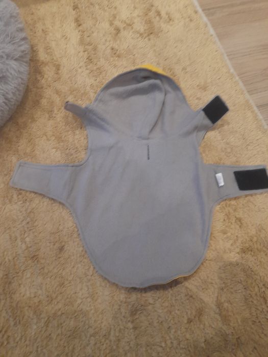 Casaco XL/ 35cm animal de estimação amarela e preto.