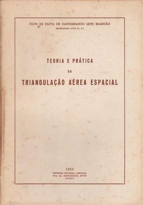 Teoria e Prática da Triangulação Aérea Espacial (1953)