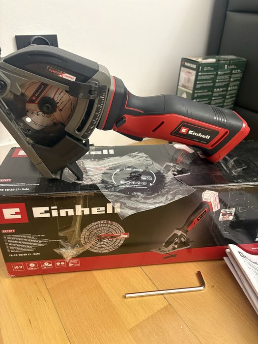 Pilarka tarczowa einhell TE-CS 18/89 Li Solo Mini