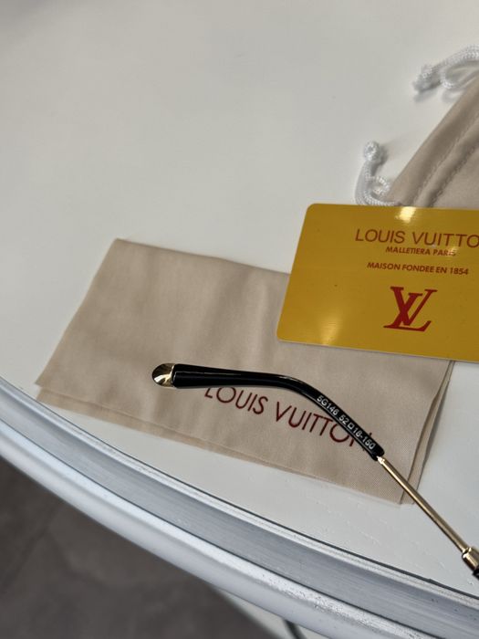 Солнцезащитные лого очки louis vuitton полный комплект