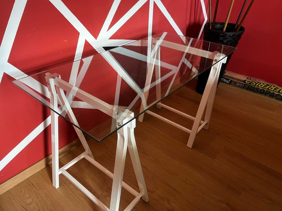 Mesa de Vidro 120x60x72cm