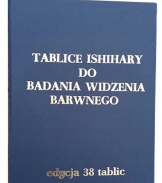 Tablice Ishihary edycja 38 tablic