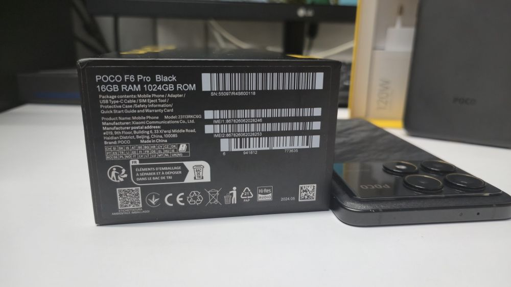 POCO F6 Pro 16/1Tb,  офіційний